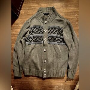 Davis & Squires SzL Button Up Sweater